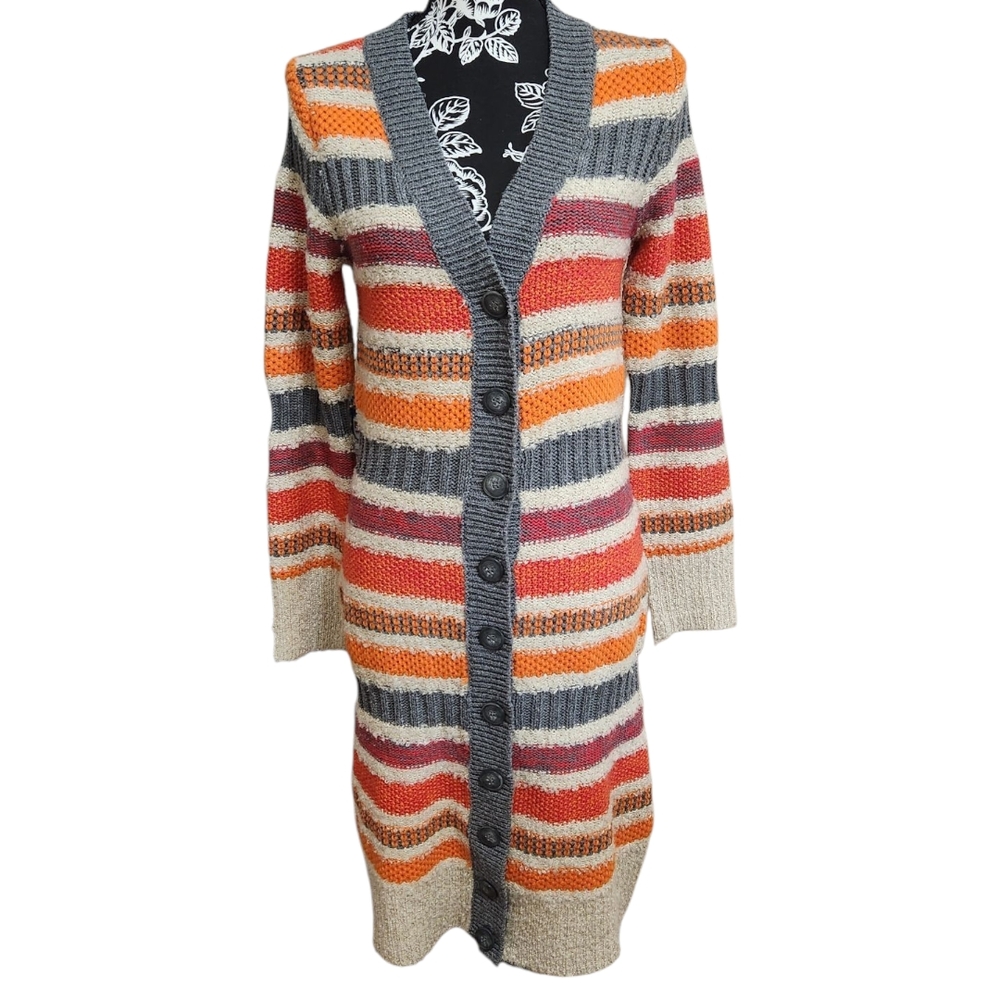 Zaria Duster Length Cardigan Sweater